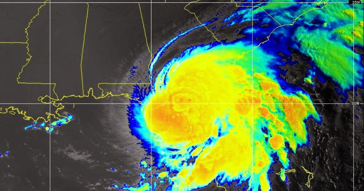 Hurricane Debby Makes Landfall in Florida